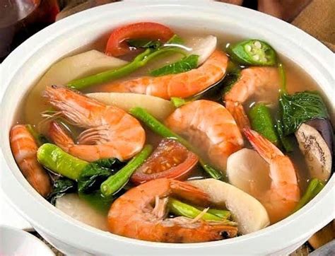  Sinigang na Hipon！酸辣鮮香的蝦湯是菲律賓馬尼拉必嚐美食